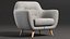 Comfy Armchair Grey