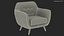 Comfy Armchair Grey