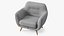 Comfy Armchair Grey