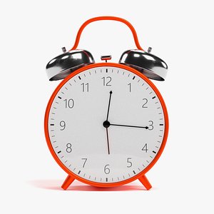 Alarm Clock Red (Rigged)