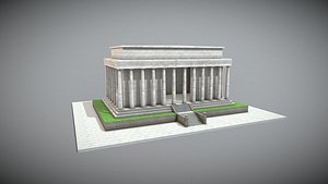 Lincoln Memorial 3D model