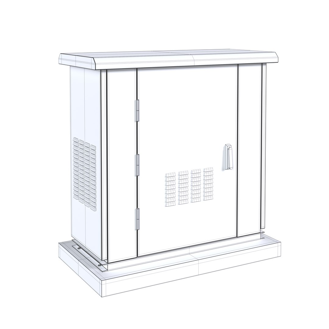 Electrical Box 3D Model - TurboSquid 2179292