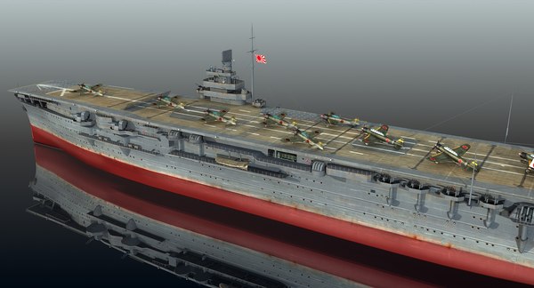 3D model japanese zuikaku 1942 pearl harbor - TurboSquid 1344427