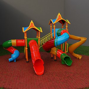 3D Childrens Playground model