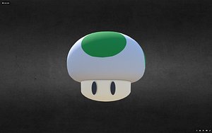 Mario Extra Life Mushroom