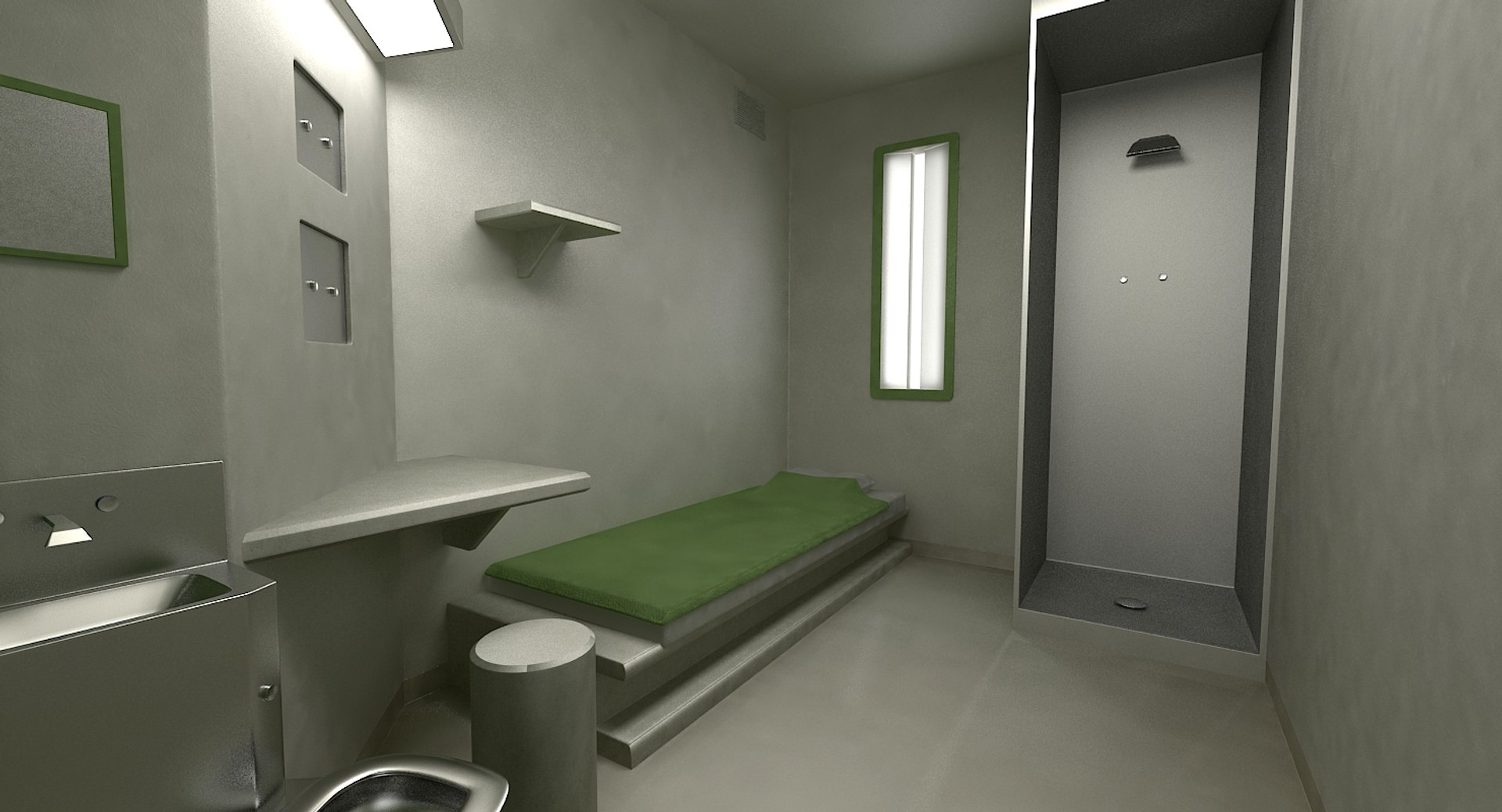 3d Supermax Prison Cell