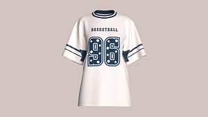 Girls Basketball Tshirt - Mesh V2 3D