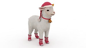 3D model Cartoon Sheep