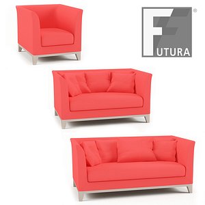 3d futura barth armchair sofa