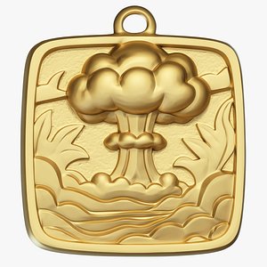 Nuclear Explode Apocalyptic Statement Jewelry