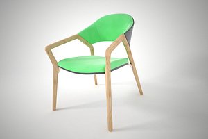 3D furnishings furniture chair model