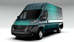3D citroen relay van l4h3