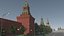 3D moscow red square