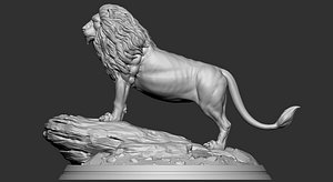3D Lion