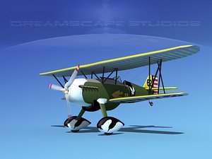 Curtiss P-6E Hawk V03