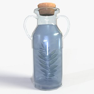 Apothecary bottle 01 3D model