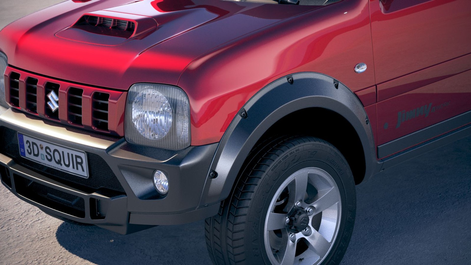 Suzuki Jimny 2018 3D - TurboSquid 1346191