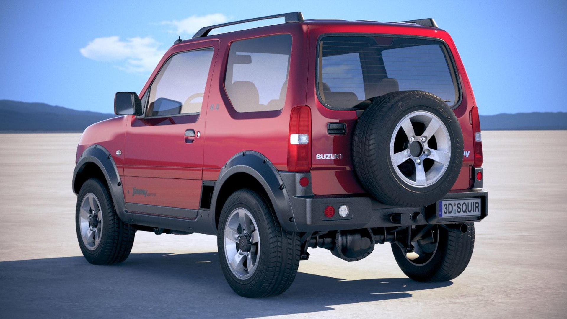 Suzuki Jimny 2018 3D - TurboSquid 1346191