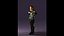 homme femme, tenant mains 0772