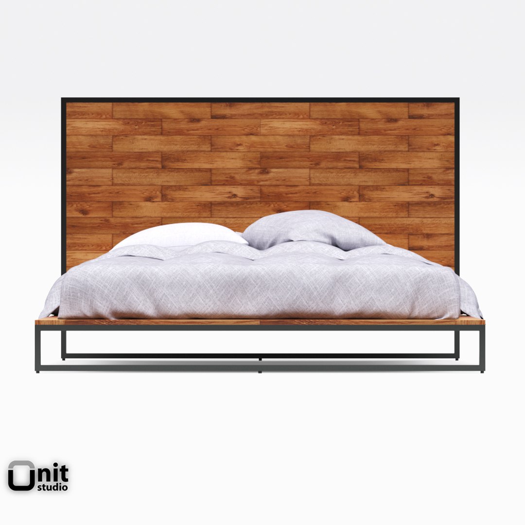 Logan industrial platform store bed