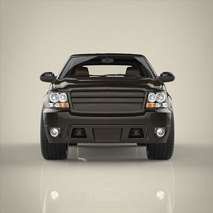 3D suv truck model