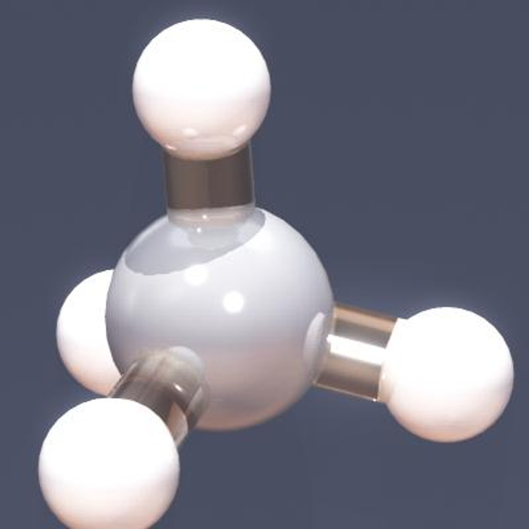 3d Molecule Methane