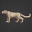 Snow Leopard 3D model