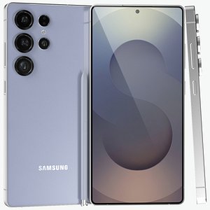 Samsung Galaxy S25 Ultra Titanium Blue 3D model