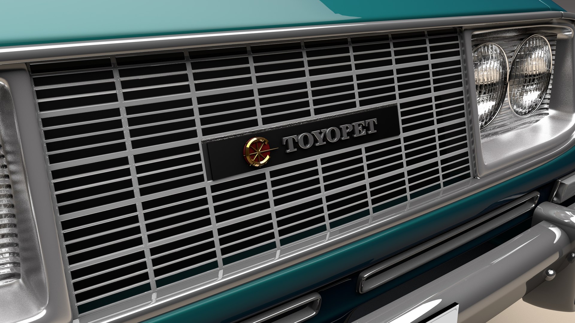 3D Corona Toyopet Rt40 Model - TurboSquid 1629915