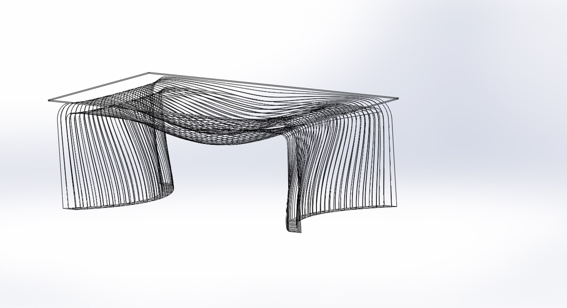 Parametric Table U 3D - TurboSquid 2002160