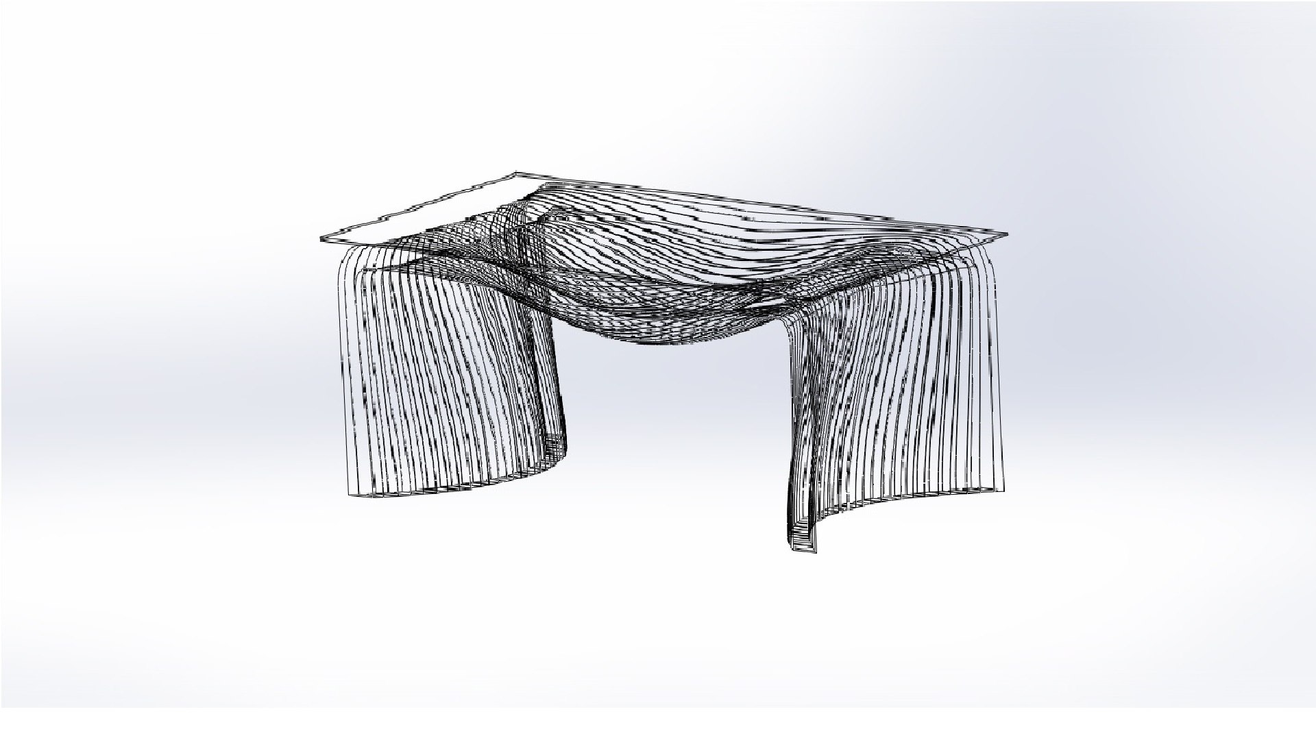 Parametric Table U 3D - TurboSquid 2002160