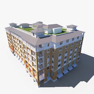palm beach building games 3D model
