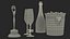 Clio Trophy and Champagne