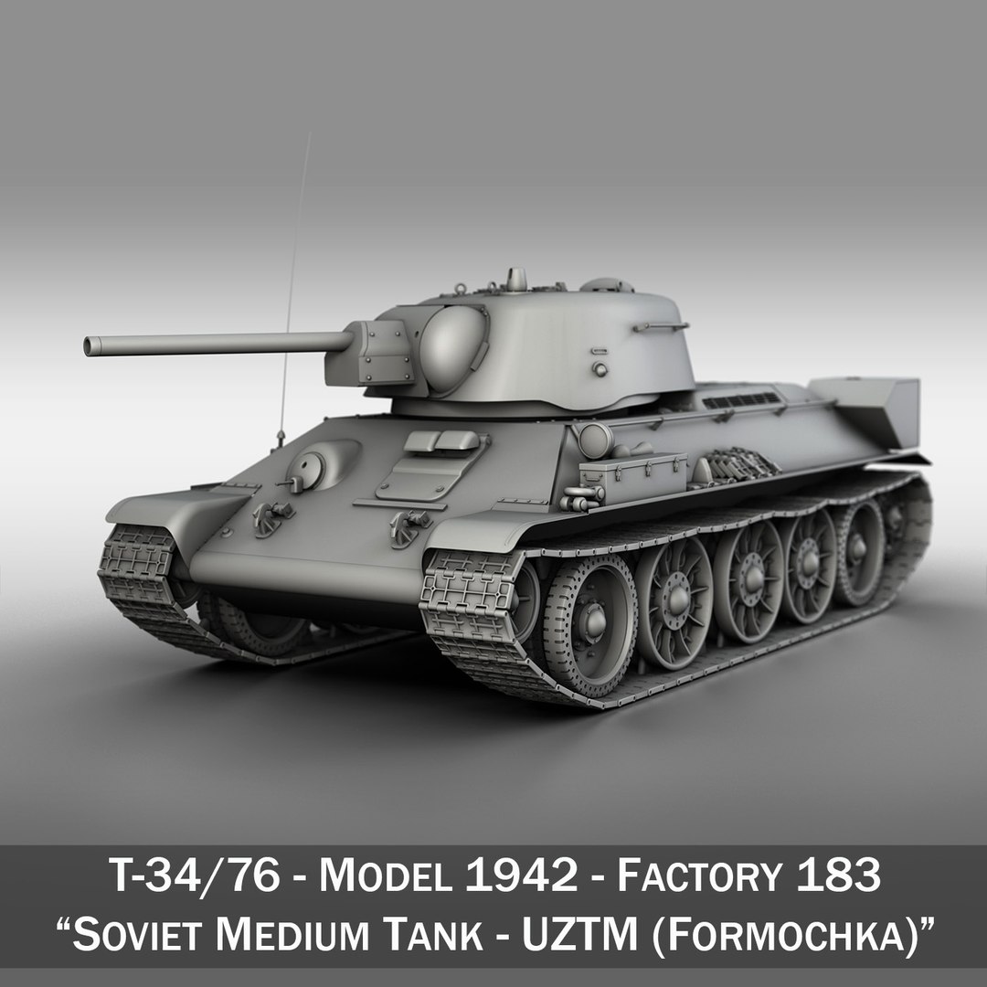 t-34-76 uztm - 1942 3D model https://p.turbosquid.com/ts-thumb/pe/P3600K/M6owSD7r/uztm_m4202/jpg/1603002263/1920x1080/fit_q87/77c9d04980c3abf987c5dba30e8a4d1e3134605c/uztm_m4202.jpg