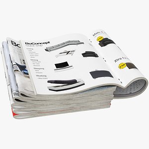 3D magazines open set 4