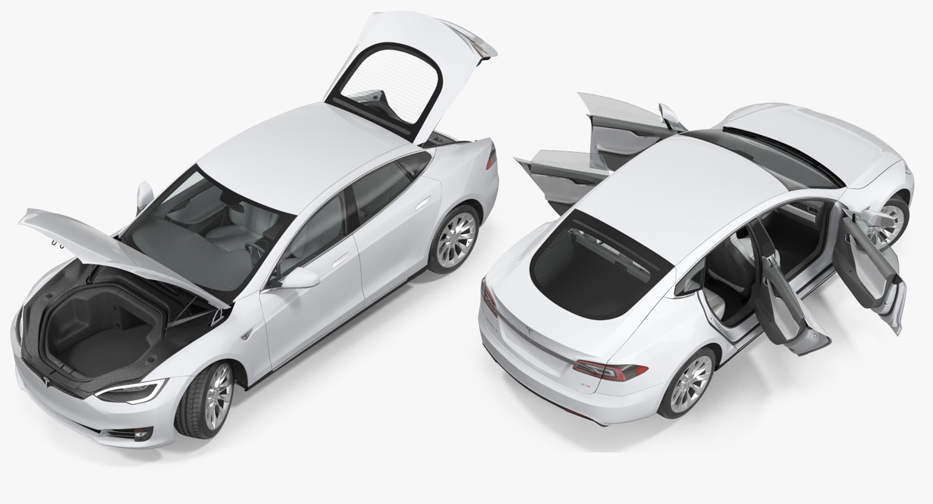 3D tesla s frame modeled - TurboSquid 1191572