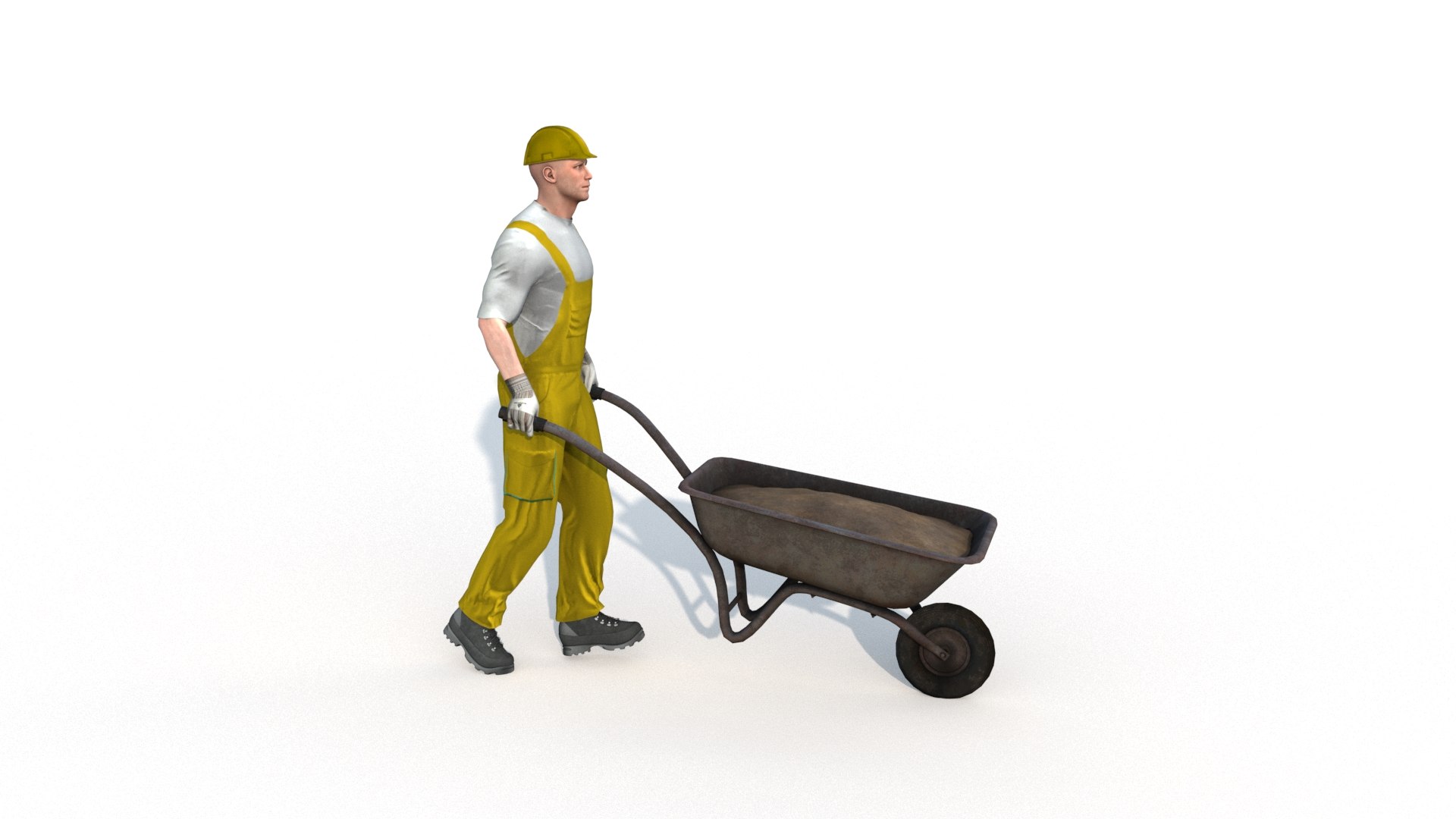 Workman Idle Animation 04 3D - TurboSquid 1854655