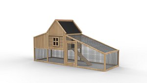 3D Chicken coop