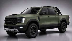 RAM 1500 TRX 2022 3D Model 2 3D model