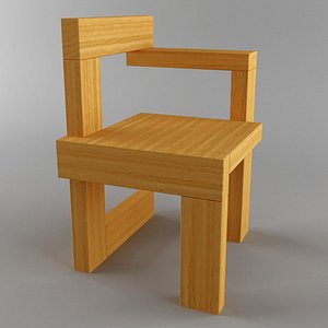 3d steltman chair model
