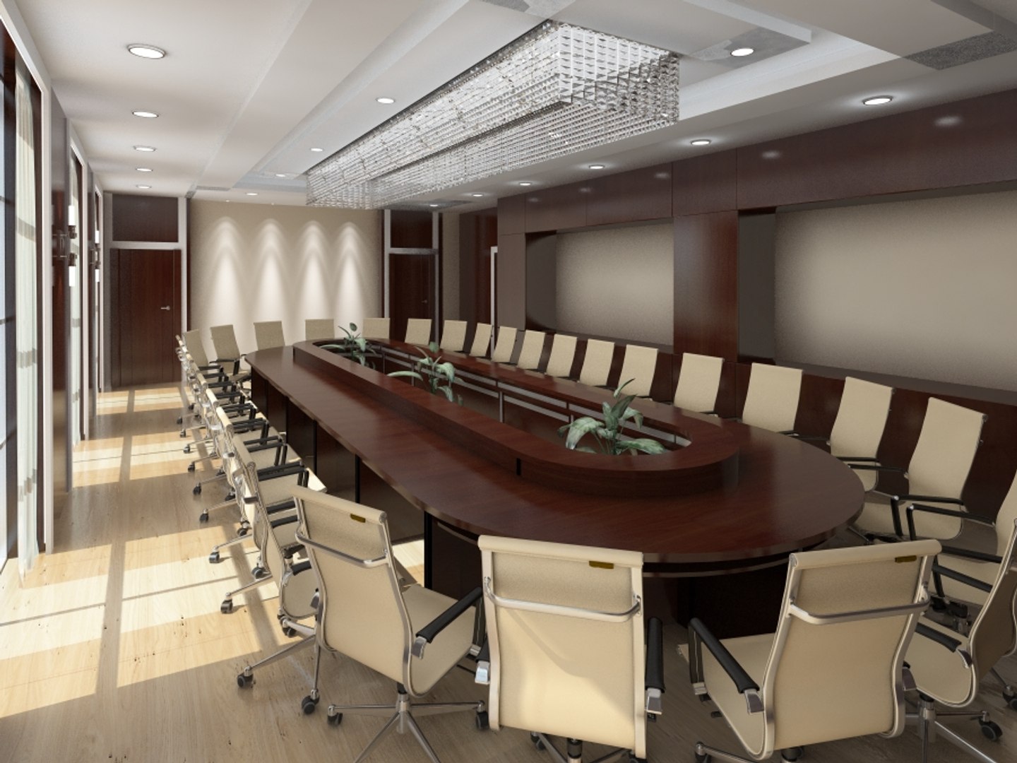 conference room 3d model