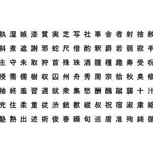 chinese ms gothic font 3D model