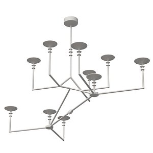 3D Hydra chandelier model
