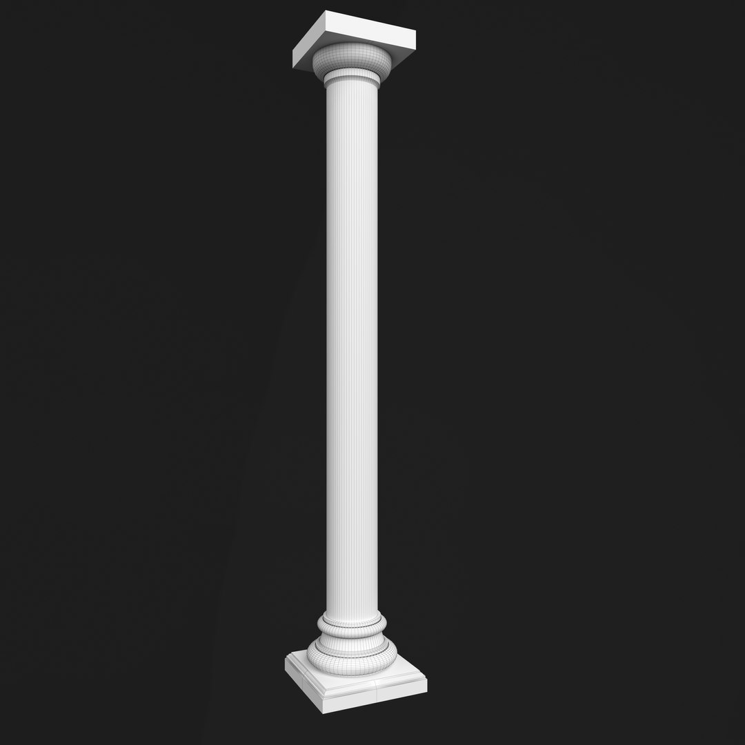 Column Decorative 26 model - TurboSquid 1850579