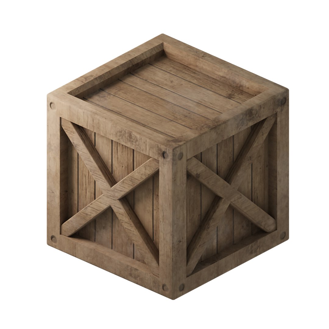 Free Wooden Box 3D Model - TurboSquid 1617331