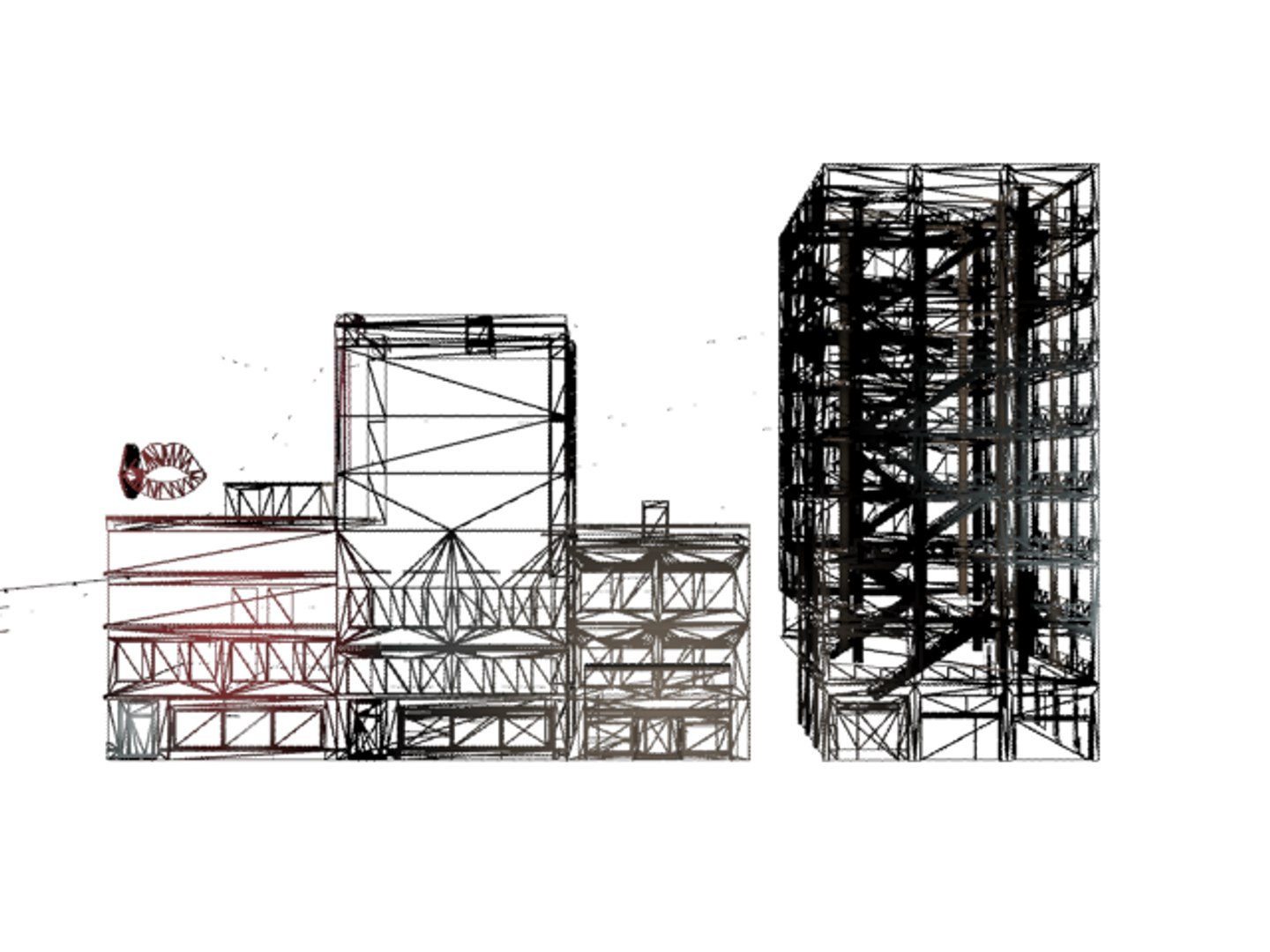 Building Render 3d Model