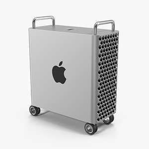 mac pro wheels 2019 3D model