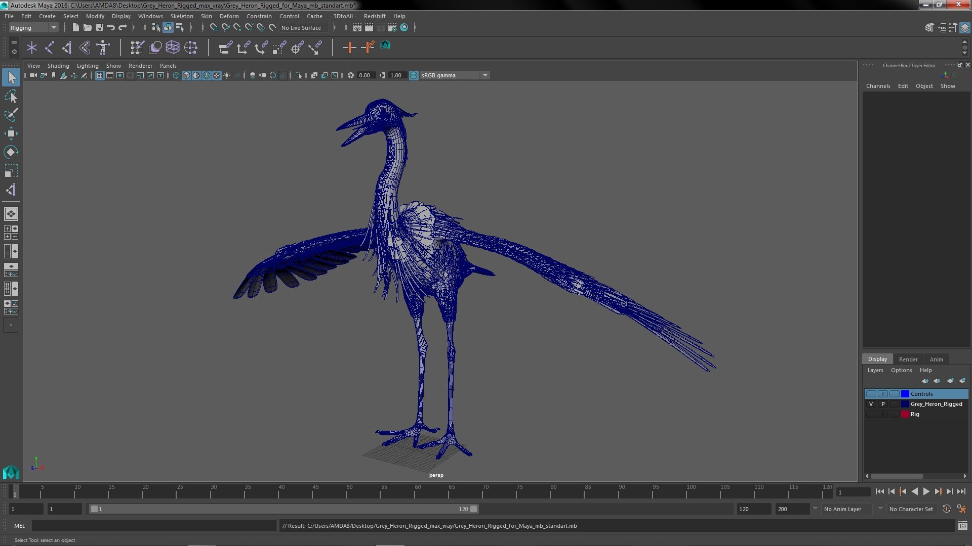 3D Grey Heron Rigged for Maya https://p.turbosquid.com/ts-thumb/pe/s6OmCF/0u/greyheronriggedformaya3dsmodel043/jpg/1667085236/1920x1080/fit_q87/7309e2b0c126de55d2b8cffc09015ac830032e7e/greyheronriggedformaya3dsmodel043.jpg