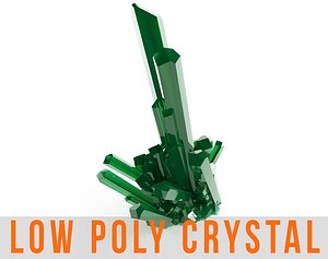 crystal mineral diamond 3d 3ds