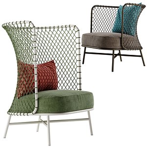 3D model Roberti Charme armchair